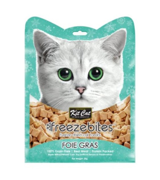 Kit Cat Freeze Bites Foie Gras Grain Free Cat Treat