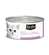 Kit Cat Deboned Tuna & Crab Aspic Grain Free Wet Cat Food