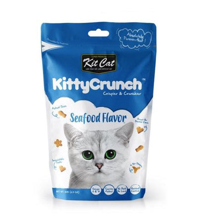 Kit Cat Kitty Crunch Seafood Flavor Cat Treat