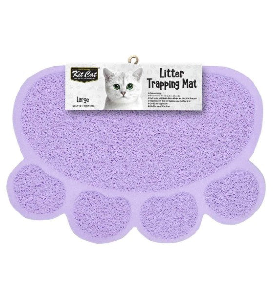 Kit Cat Litter Trapping Mat (Purple)