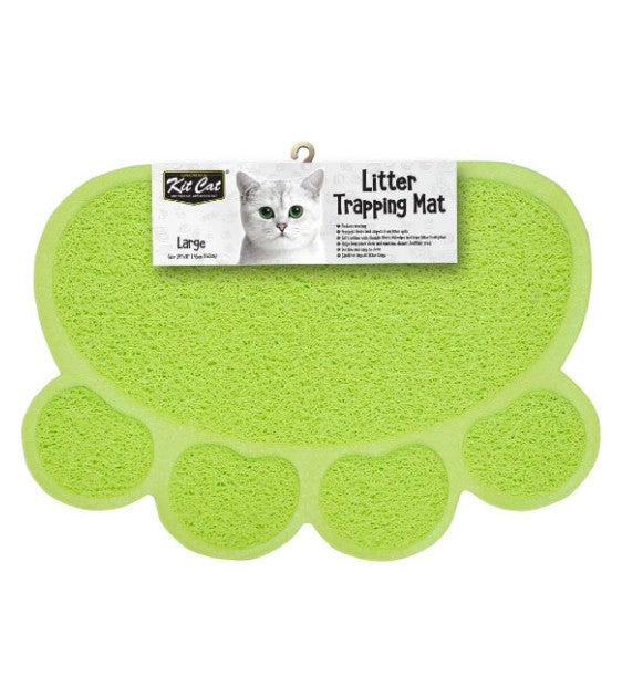 Kit Cat Litter Trapping Mat (Green)