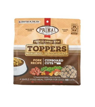 Primal Freeze Dried Raw Toppers For Dogs & Cats (Pork) - Good Dog People™